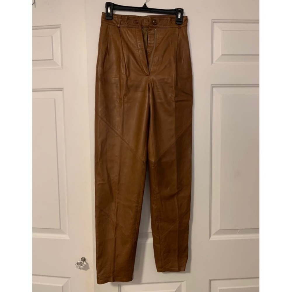 VINTAGE Frost Bros Leather Pants